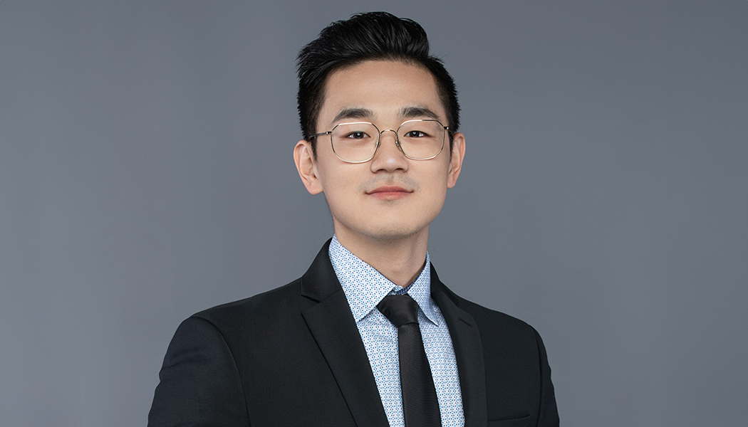 Calvin Tian, Founder of PT Law, corporate style photo