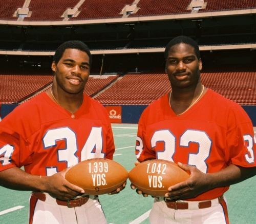 Herschel Walker and Maurice Carthon