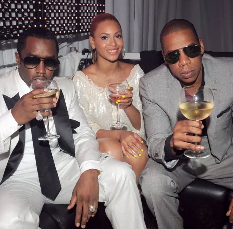 P. Diddy, Beyoncé and Jay-Z