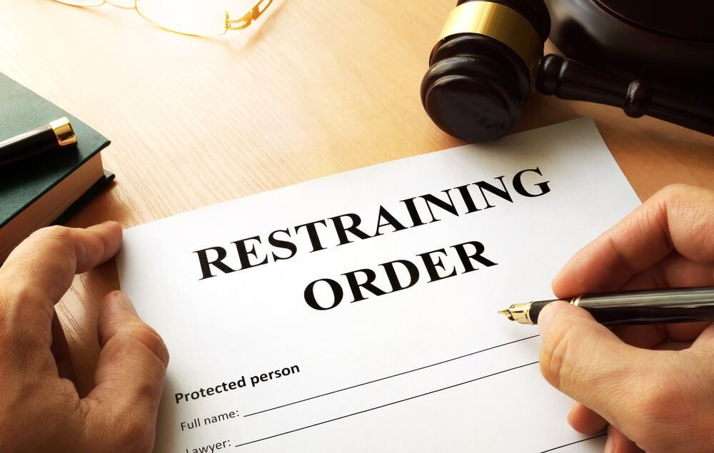 restraining order