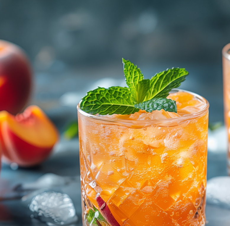 Ginger Peach Nojito