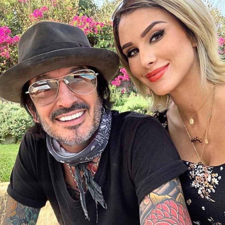 Tommy Lee with wife Brittany Furlan