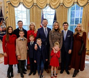 Ivanka Trump with kids siblings