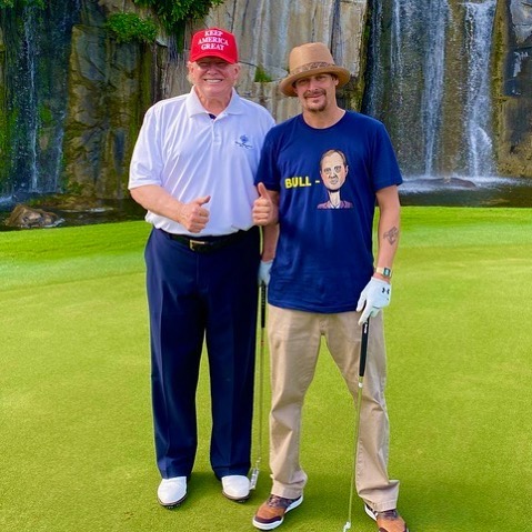 Donald Trump with Kid Rock