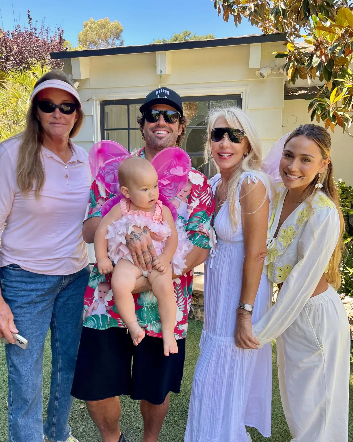 caitlyn jenner attends granddaughter honeys