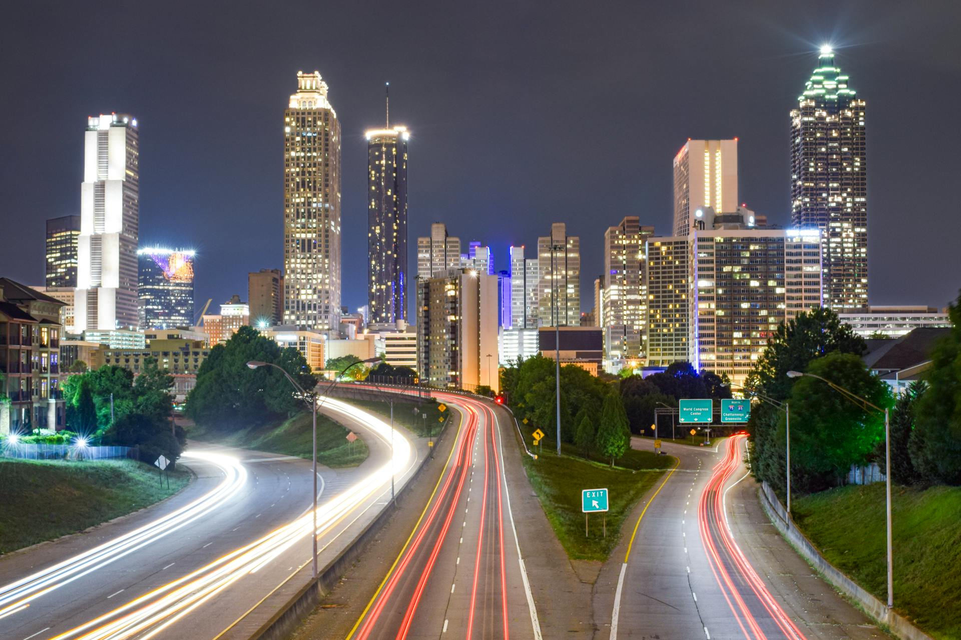 Time Lapse Photography of City during Night Time