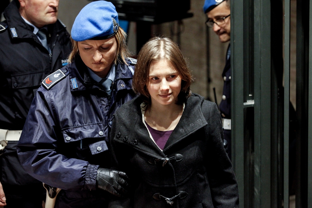 perugia,,italy, ,january,22,,2011:,amanda,knox,in,the