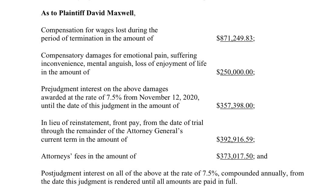 Plaintiff David Maxwell