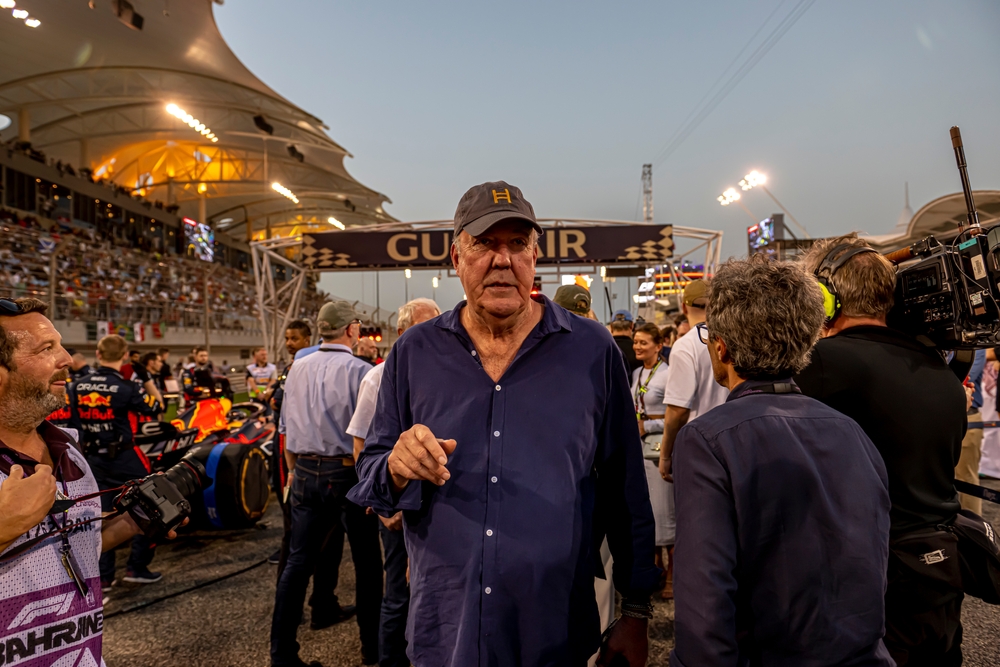 sakhir,,bahrain, ,march,05,,2023:,jeremy,clarkson,at,round