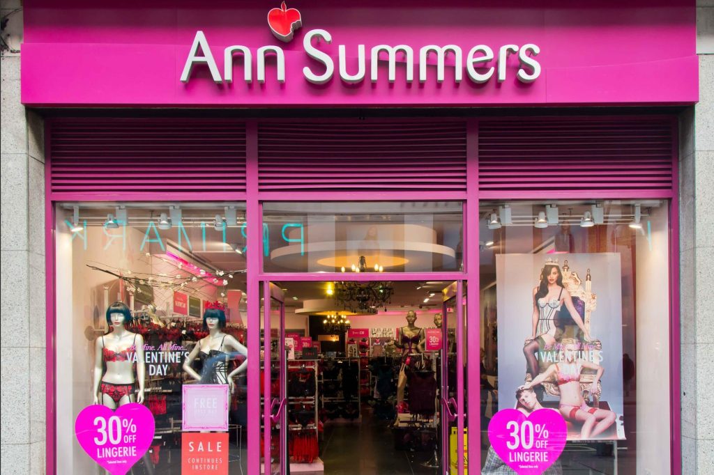 ann summers store