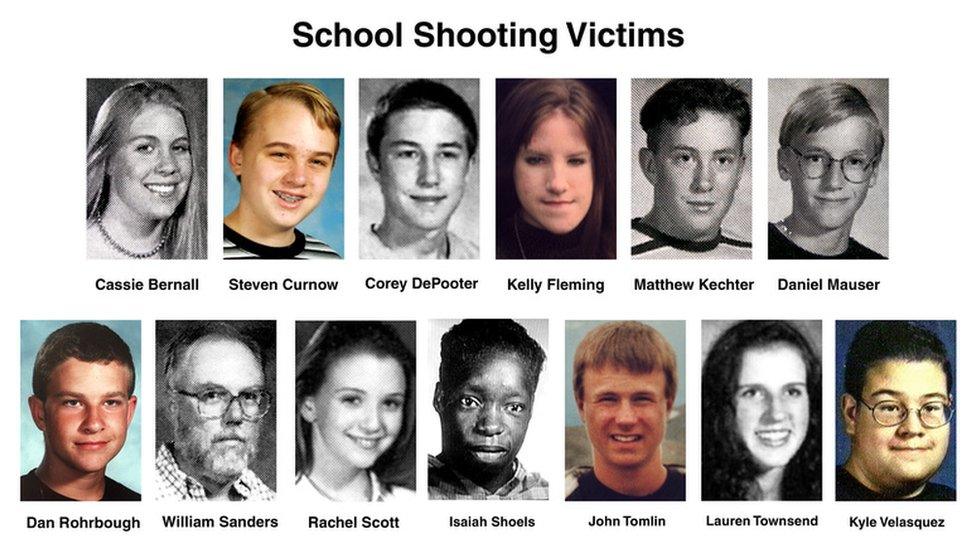 Columbine High School on April 20, 1999,