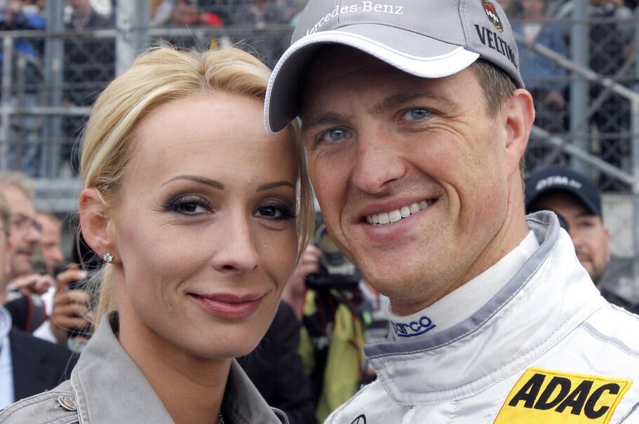 Cora Schumacher and Ralf Schumacher