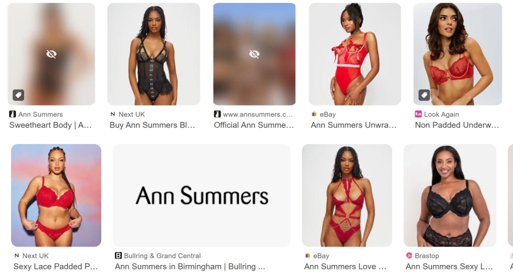 Ann Summers Accuses Google of Blacklisting Its Website Over Porn Filters