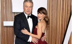 Alec Baldwin with wife Hilaria