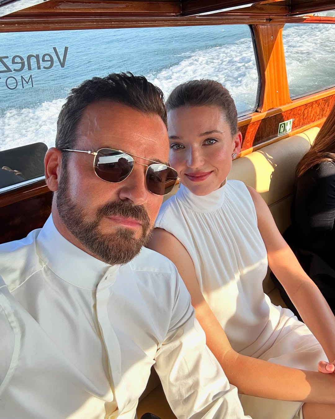 Justin Theroux and Nicole Brydon Bloom