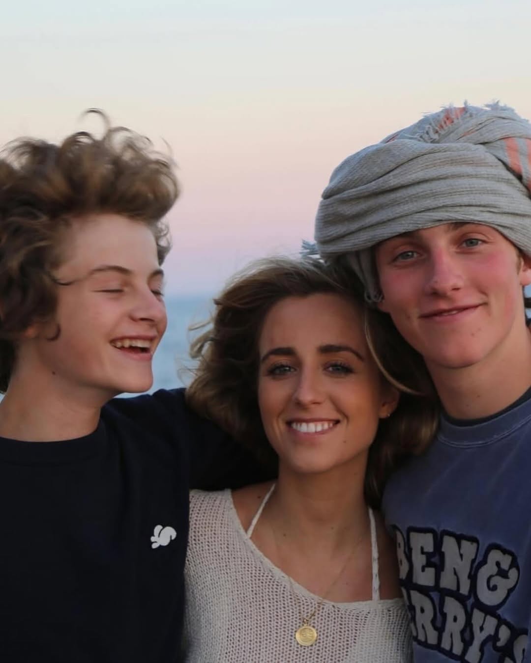 Prince Frederik with his siblings, Prince Alexander and Princess Charlotte.