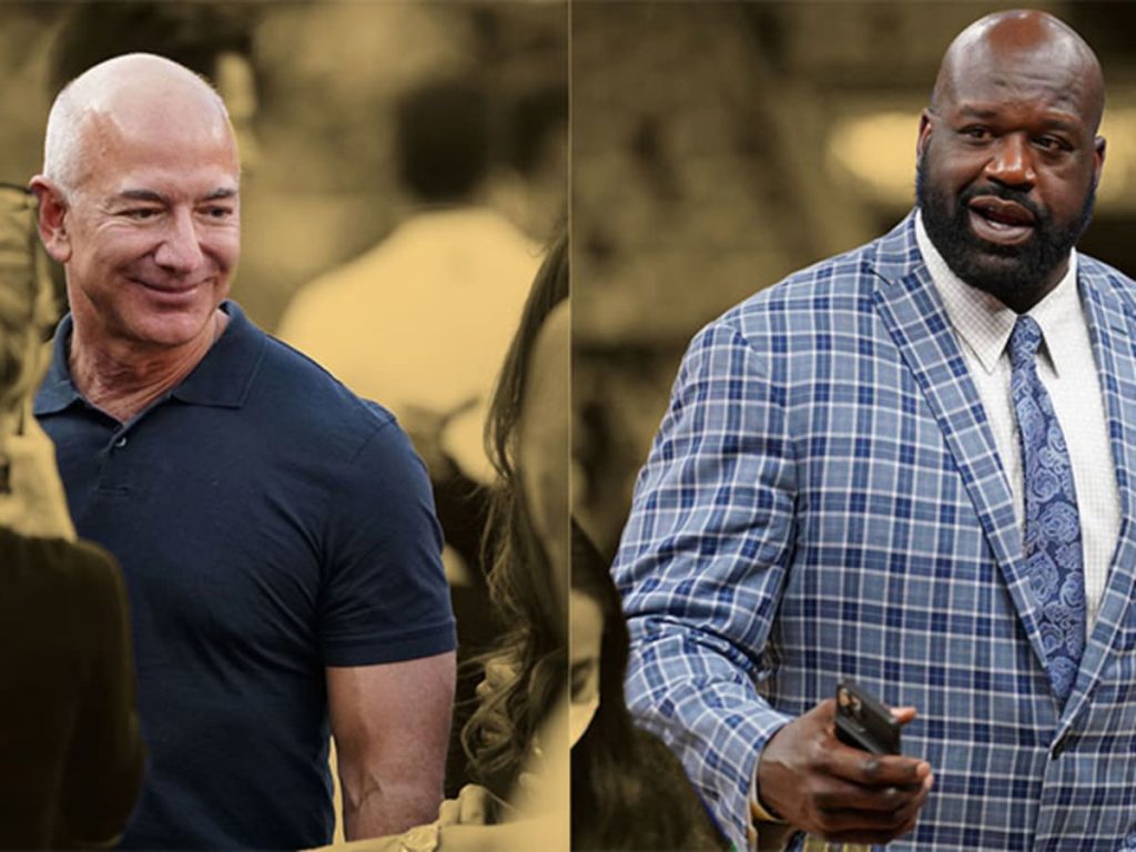 jeff bezos shaquille oneal