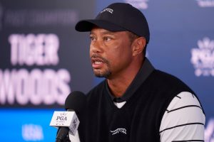 tiger,woods,of,united,states,during,press,conference,prior,to